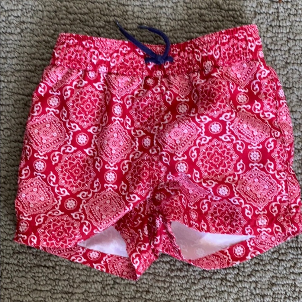 Janie + Jack bandana swim trunks 6-12 month